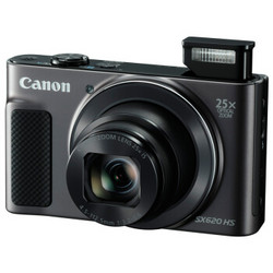 佳能（Canon）PowerShot SX620 HS 数码相机 黑色 2020万像素 25倍变焦