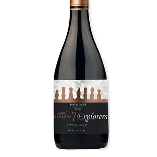 7 EXPLORERS 7个人 特别珍藏级黑皮诺2014红葡萄酒瓶 13.5%vol (750ml、红葡萄酒)