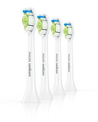 Philips Sonicare 原装替换刷头白色 4只装