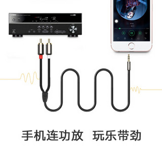 UGREEN 绿联 3.5mm音频线一分二 (1.5米)