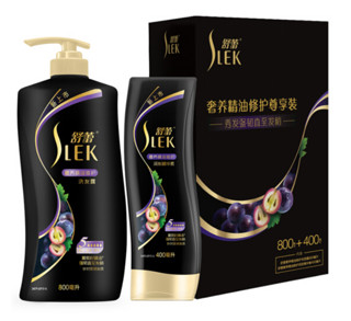  SLEK 舒蕾 奢养精油洗护套装（洗发露800ml+护发素素400ml）