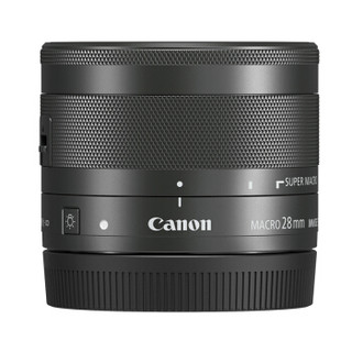 Canon 佳能 EF-M 28mm F/3.5 IS STM APS-C画幅微距镜头 佳能EF-M卡口 43mm