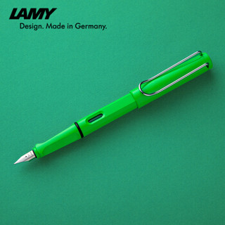 LAMY 凌美 Safari狩猎者系列 钢笔 (EF尖、苹果绿色)