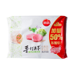 思念 手打天下 猪肉白菜水饺 1080g