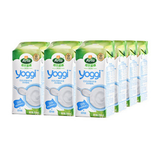  Arla 爱氏晨曦 Yoggi 原味酸奶 200ml*12盒