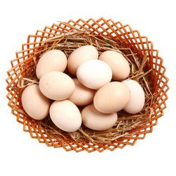 晋龙 鲜鸡蛋 六无蛋 30枚 1.4kg *5件