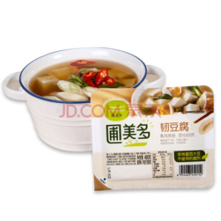 圃美多 韧豆腐 400g(火锅 方便菜 食材 凉拌菜 麻辣香锅/冒菜)