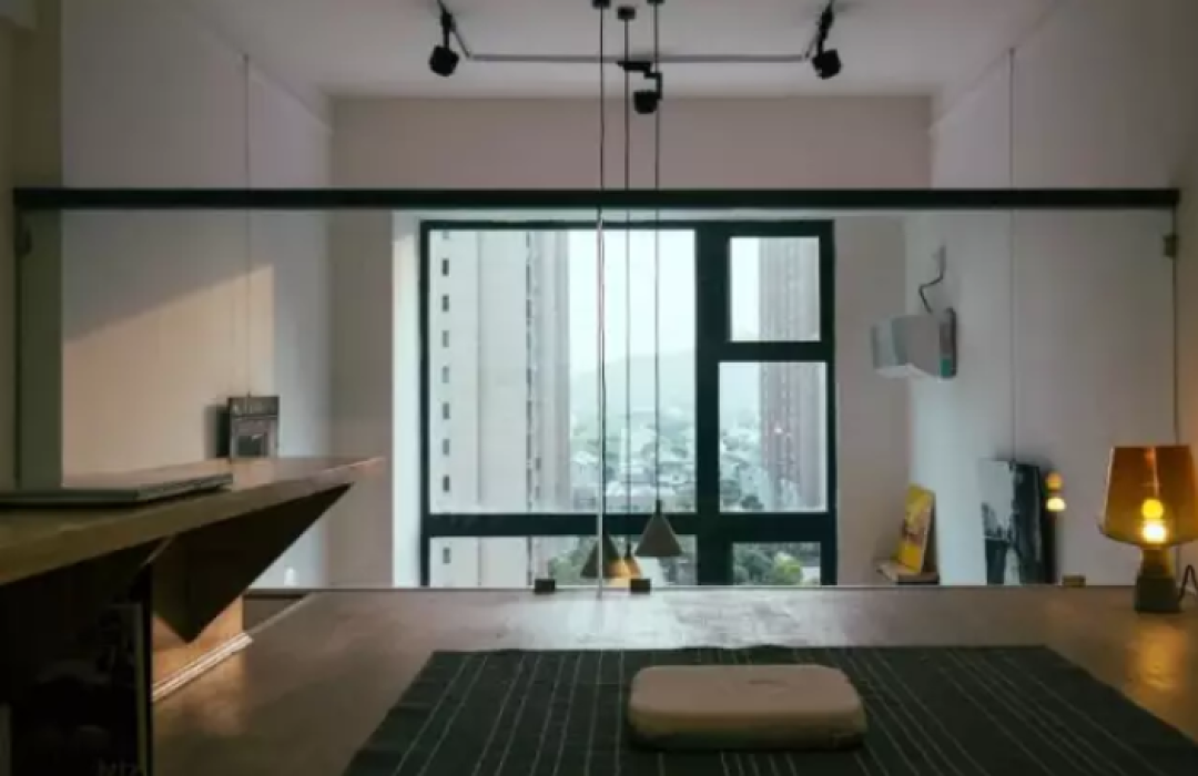 10w搞定80m²loft软硬装, 他家有最大的窗和好看耐脏的吊顶