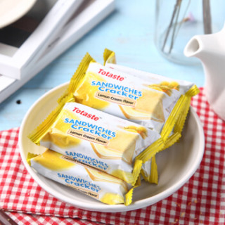 totaste 土斯 柠檬味夹心饼干 500g