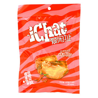  iChat 爱闲扯 烤鸡胸肉片 风情甜辣味 60g