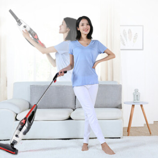 midea美的u1手持式吸尘器红色