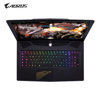 AORUS X7 DT v8 游戏本 (17.3英寸、i7-8850H、16GB、512GB+1TB、GTX1080 8GB、144Hz)