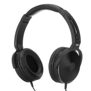  audio-technica 铁三角 ATH-WS70 头戴式动圈耳机 黑色