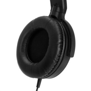  audio-technica 铁三角 ATH-WS70 头戴式动圈耳机 黑色