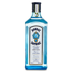 孟买（Bombay）洋酒 金酒 蓝宝石金酒 750ml