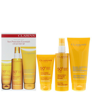 CLARINS 娇韵诗 防晒套装（防晒乳75ml+防晒喷雾150ml+晒后修复200ml）