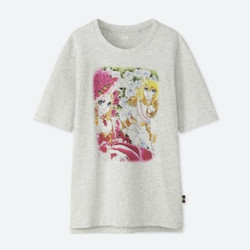 UNIQLO 优衣库 410597 女士TheRoseofVersailles 凡尔赛玫瑰T恤