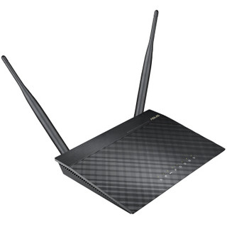ASUS 华硕 RT-N12 D1 300M WiFi 4 家用路由器 黑色
