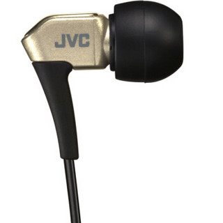  JVC 杰伟世 HA-FXH20-N 微动圈 入耳式耳机 金色