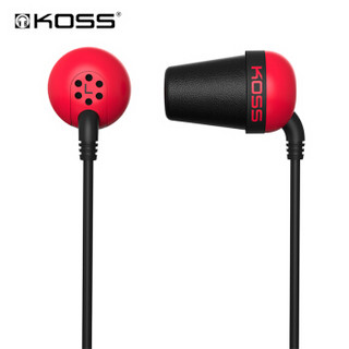 KOSS 高斯 THE PLUG R 入耳式耳机 红色