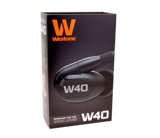  westone 威士顿 W40 四动铁高保真入耳式耳机 黑色