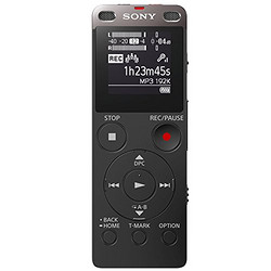 Sony 索尼 ICD-UX560F 数码录音棒 商务语言好帮手 4GB容量 黑色