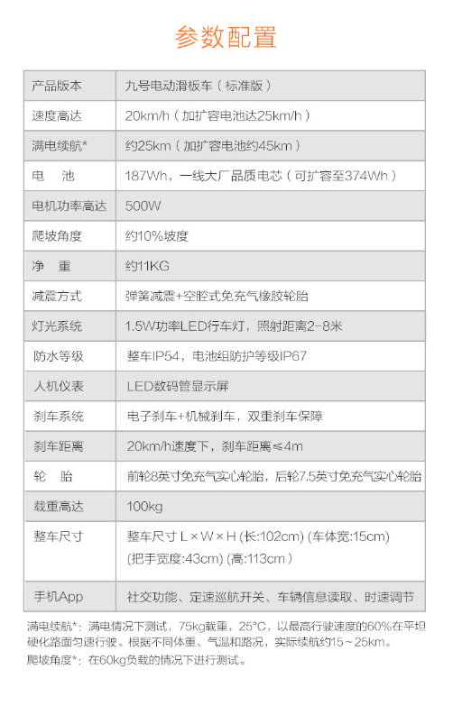 Ninebot 纳恩博 ES1套餐版 电动滑板车  