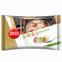 思念 金牌灌汤水饺 猪肉白菜口味 702g (58只) *3件