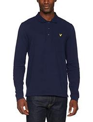 LYLE & SCOTT 男士 LS POLO 衫 苏格兰鹰长袖t恤xs码只要136，快上。