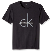 CALVIN KLEIN卡尔文·克莱 男士经典LOGO徽标T恤
