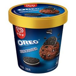 和路雪 OREO 巧克力口味 冰淇淋 290g *6件