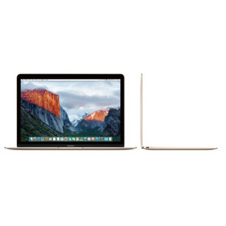 Apple 苹果 MacBook系列 MacBook 12英寸 MK4M2CH/A 笔记本电脑 酷睿M 8GB 256GB SSD 核显 金色