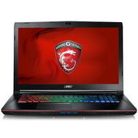 MSI 微星 GE72 6QF-020XCN 17.3英寸笔记本电脑(黑色、i7-6700HQ、8T、1T、