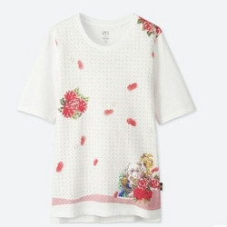 UNIQLO 优衣库 410598 女士TheRoseofVersailles 凡尔赛玫瑰T恤 