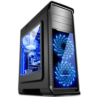 Segotep 鑫谷 王者守固 电脑机箱 黑色