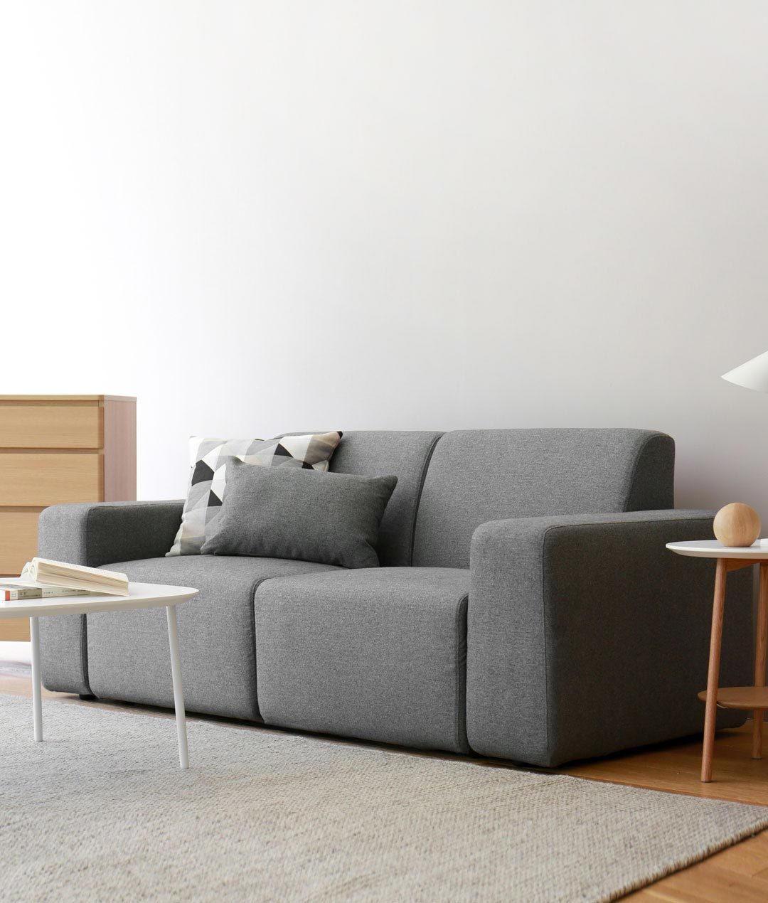 历史低价样子自由组合方糖沙发三人位