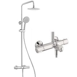 KOHLER 科勒 齐悦 K-99741T-9-CP 三出水恒温淋浴柱 