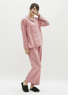 GU 极优 Hello Kitty 297183 缎纹家居服套装