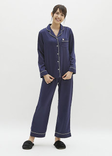 GU 极优 Hello Kitty 297183 缎纹家居服套装