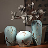 天喜瓷缘 Doruik 德瑞克 景德镇创意现代新中式陶瓷花瓶 三件套