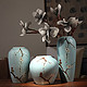 历史低价：Doruik 德瑞克 景德镇创意现代新中式陶瓷花瓶 三件套