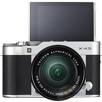 FUJIFILM 富士 X-A3（16-50mm f/3.5-5.6）APS-C画幅无反相机套机 银黑色