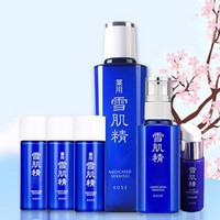 SEKKISEI 雪肌精 化妆水360ml+乳液140g+中样4件套