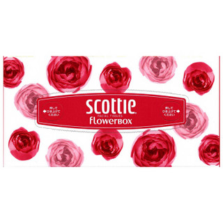 scottie 绽放系列 自然无香型抽纸 (160抽、5盒)