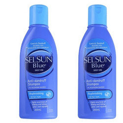 Selsun Blue 特效去屑止痒洗发水 蓝盖 200ml *6瓶