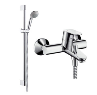 Hansgrohe 汉斯格雅 3194027763 升降杆浴缸龙头花洒套餐