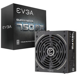 EVGA 750P2 额定750W 电源 (80PLUS白金牌/全模组/10年质保/全日系电容)