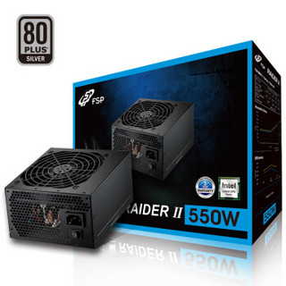 FSP 全汉 RaiderⅡ550 额定550W 电源（80PLUS银牌）