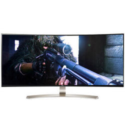 LG 38UC99-W 37.5英寸 IPS曲面显示器（3840×1600、FreeSync、1ms）