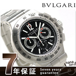 宝格丽BVLGARI diagono 42mm自动卷手表DP42BSSDCH黑色